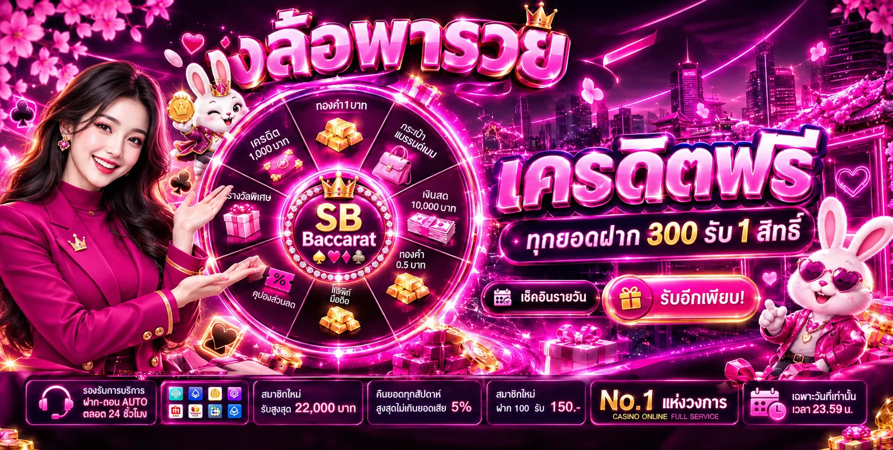Sexy Baccarat | เซ็กซี่บาคาร่าออนไลน์ เว็บตรง