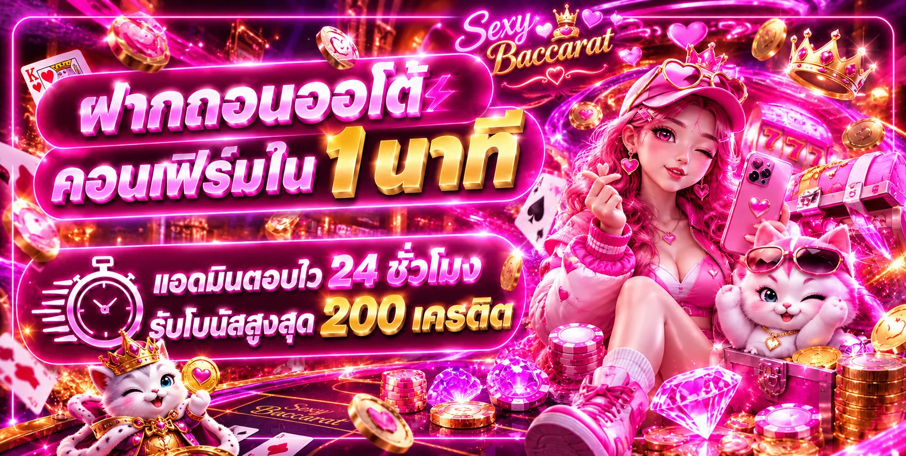 Sexy Baccarat | เซ็กซี่บาคาร่าออนไลน์ เว็บตรง